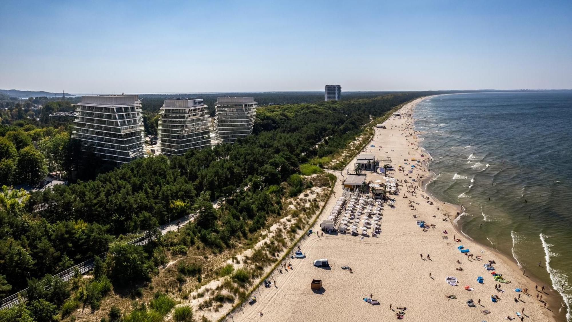 Prywatne Apartamenty Sun & Snow W Wave Z Basenem เมียนซิดดรอแย ภายนอก รูปภาพ