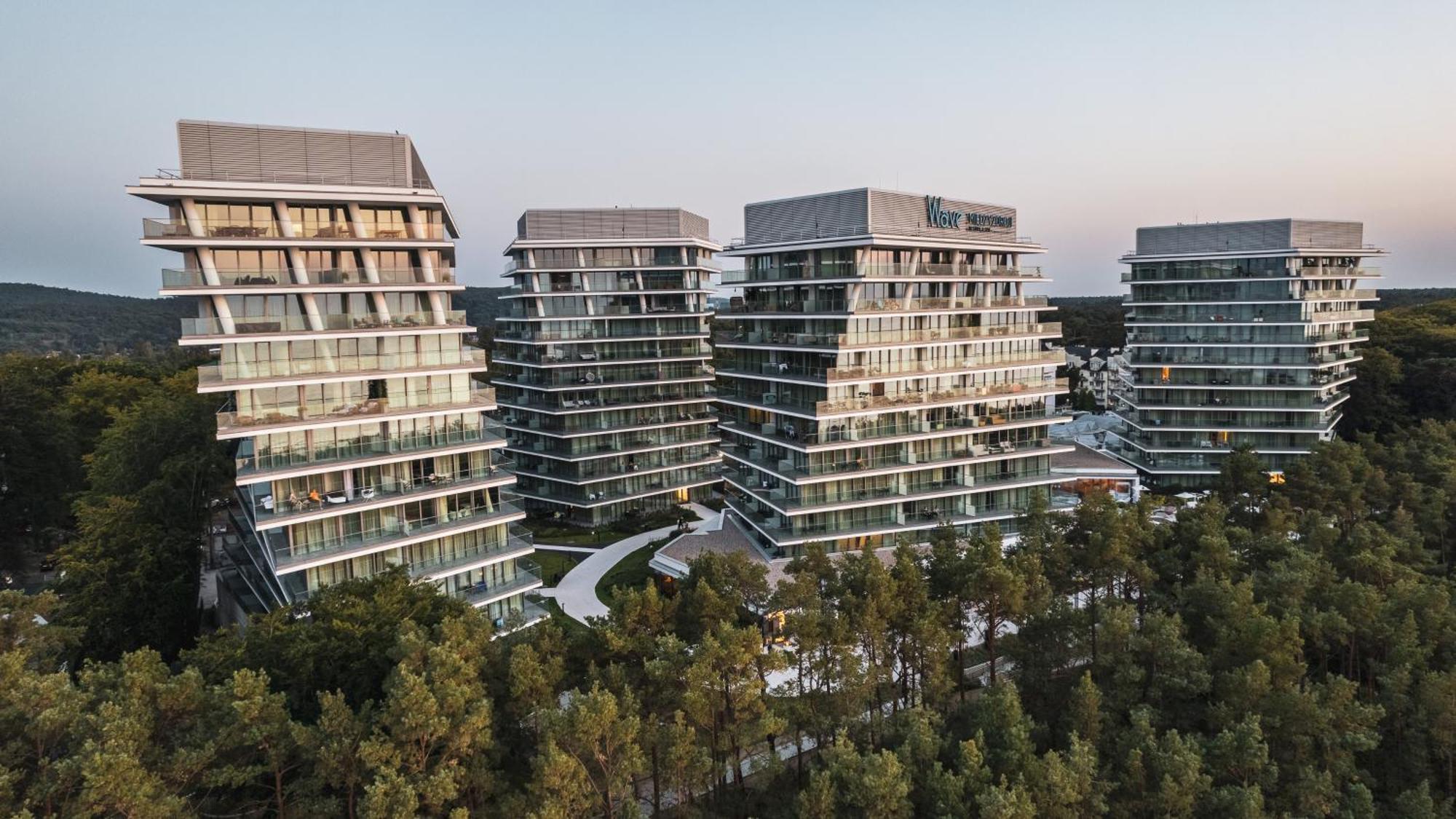 Prywatne Apartamenty Sun & Snow W Wave Z Basenem เมียนซิดดรอแย ภายนอก รูปภาพ